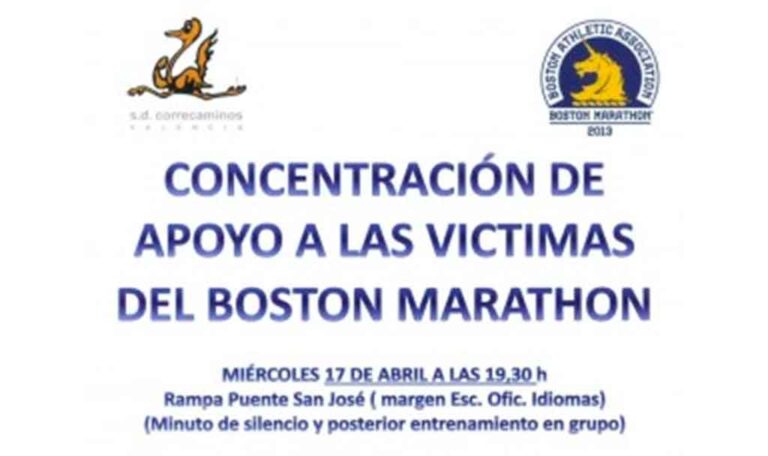 Homenaje Victimas Boston