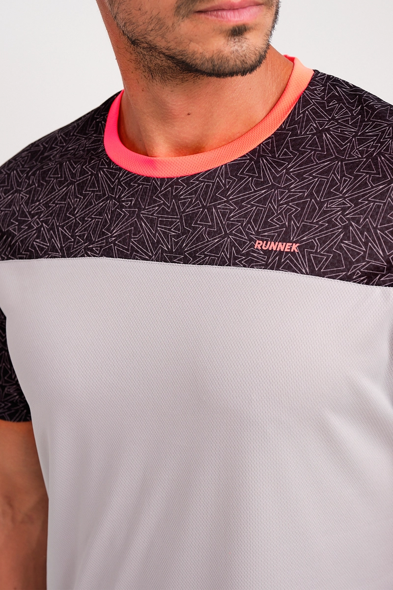 Manga Corta Cube Gris Platino D