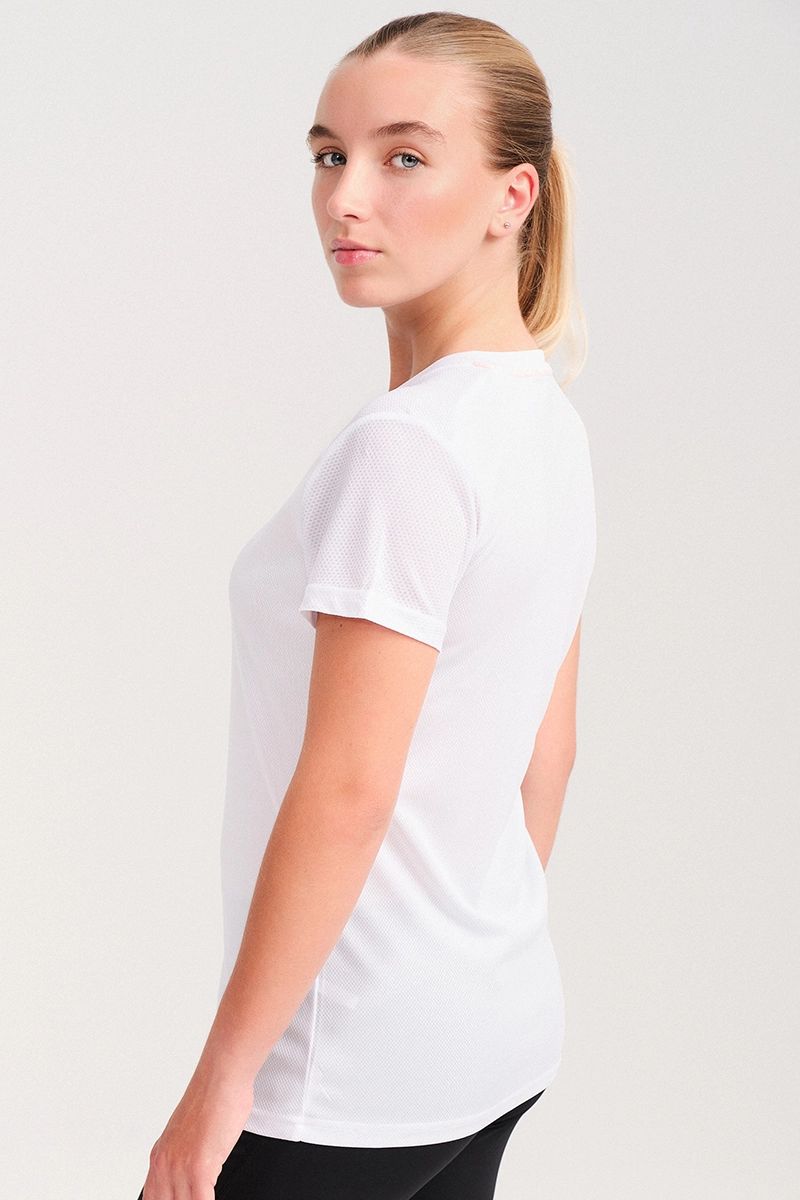 Camiseta Manga Corta Milos Mujer Blanco E