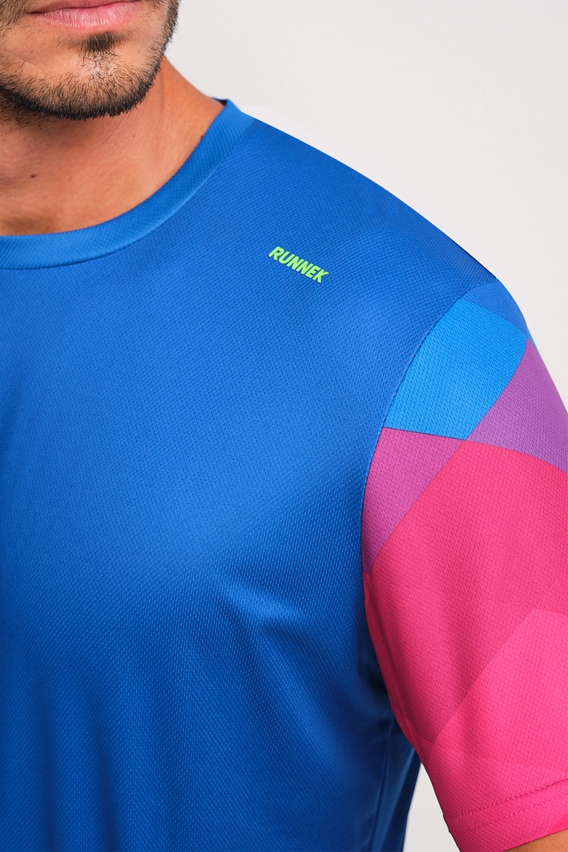 Camiseta Manga Corta Pure Azul Klein D