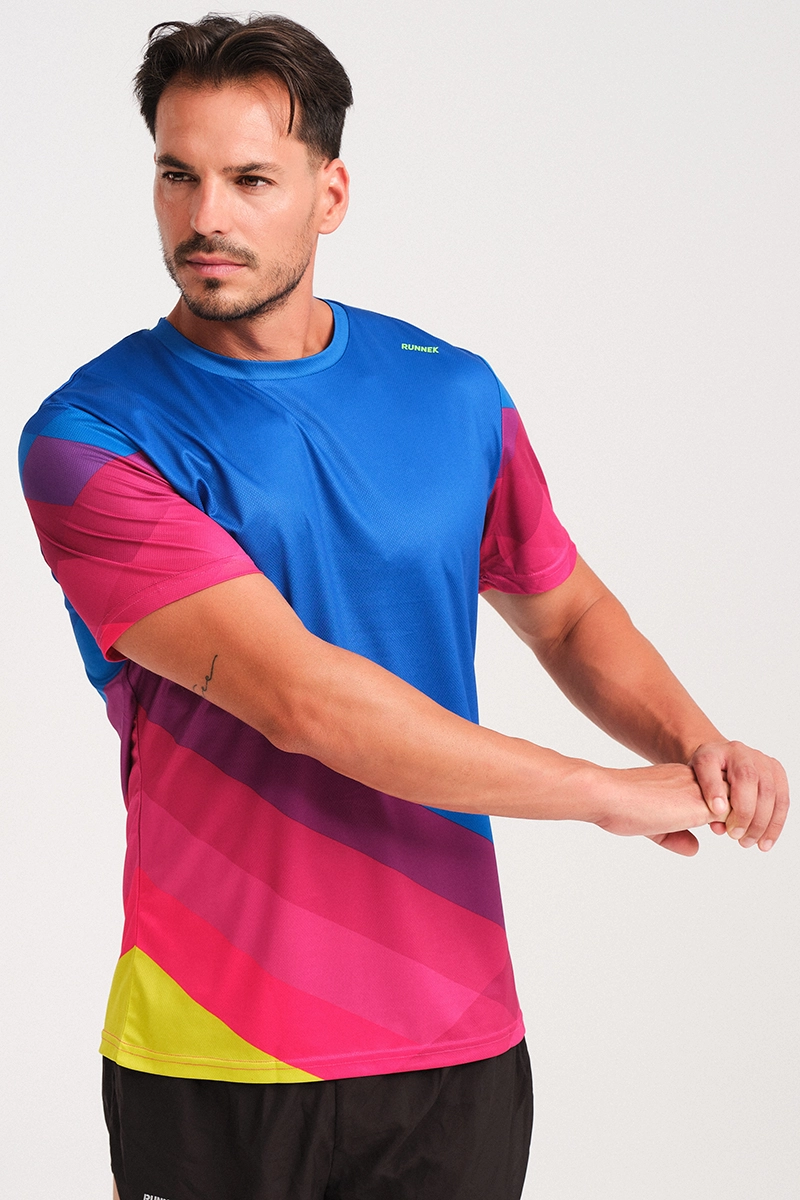 Camiseta Manga Corta Pure Azul Klein P