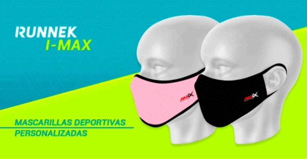 Mascarillas deportivas personalizadas