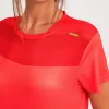Camiseta Manga Corta Try Rojo Ne N Mujer D
