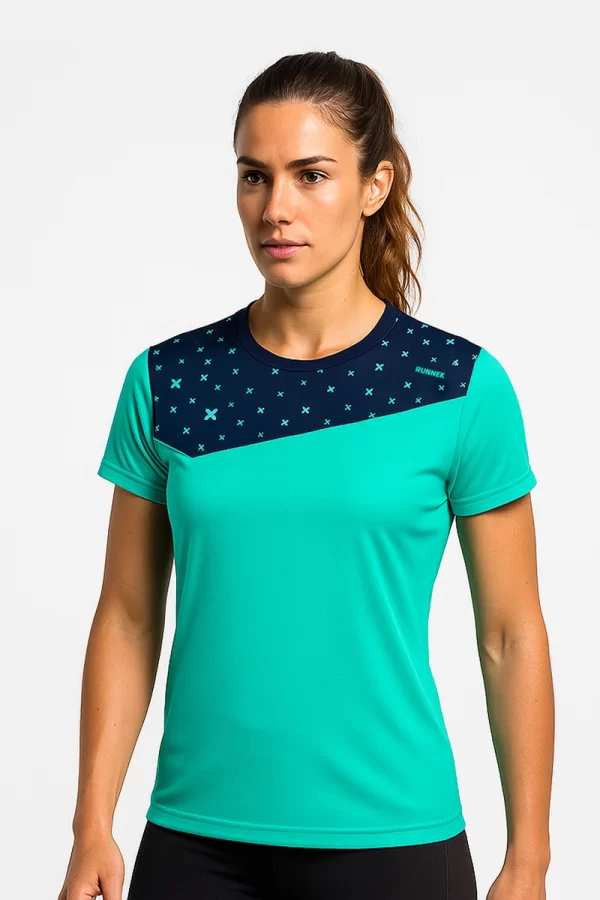 Camiseta runnek kross mujer