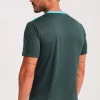 Camiseta Manga Corta Kross Verde Dark Pro Y Turquesa Ne N E