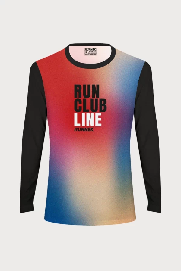 Camiseta de atletismo manga larga Runnek Mujer